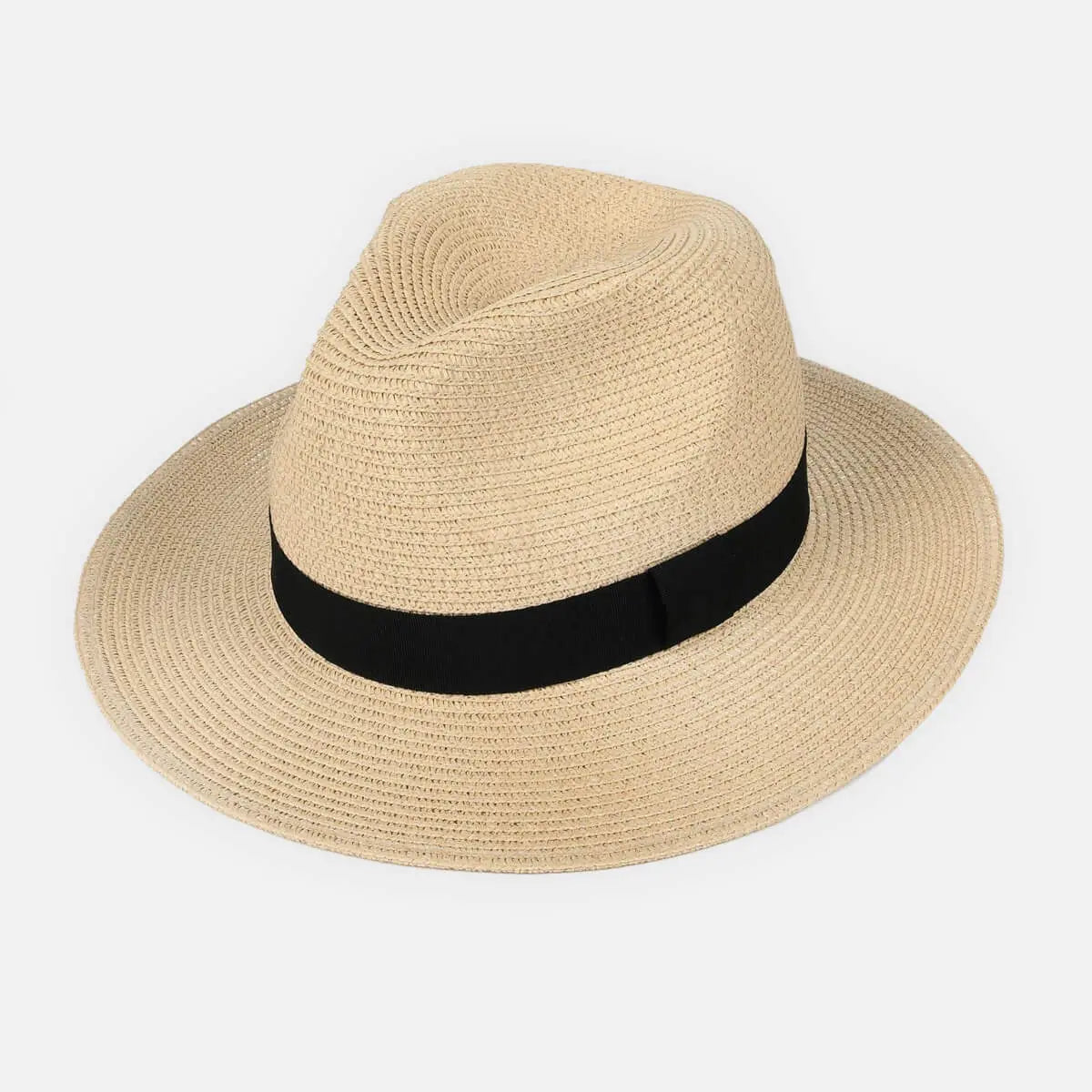 Classic Straw Fedora Hat Eleven Oasis