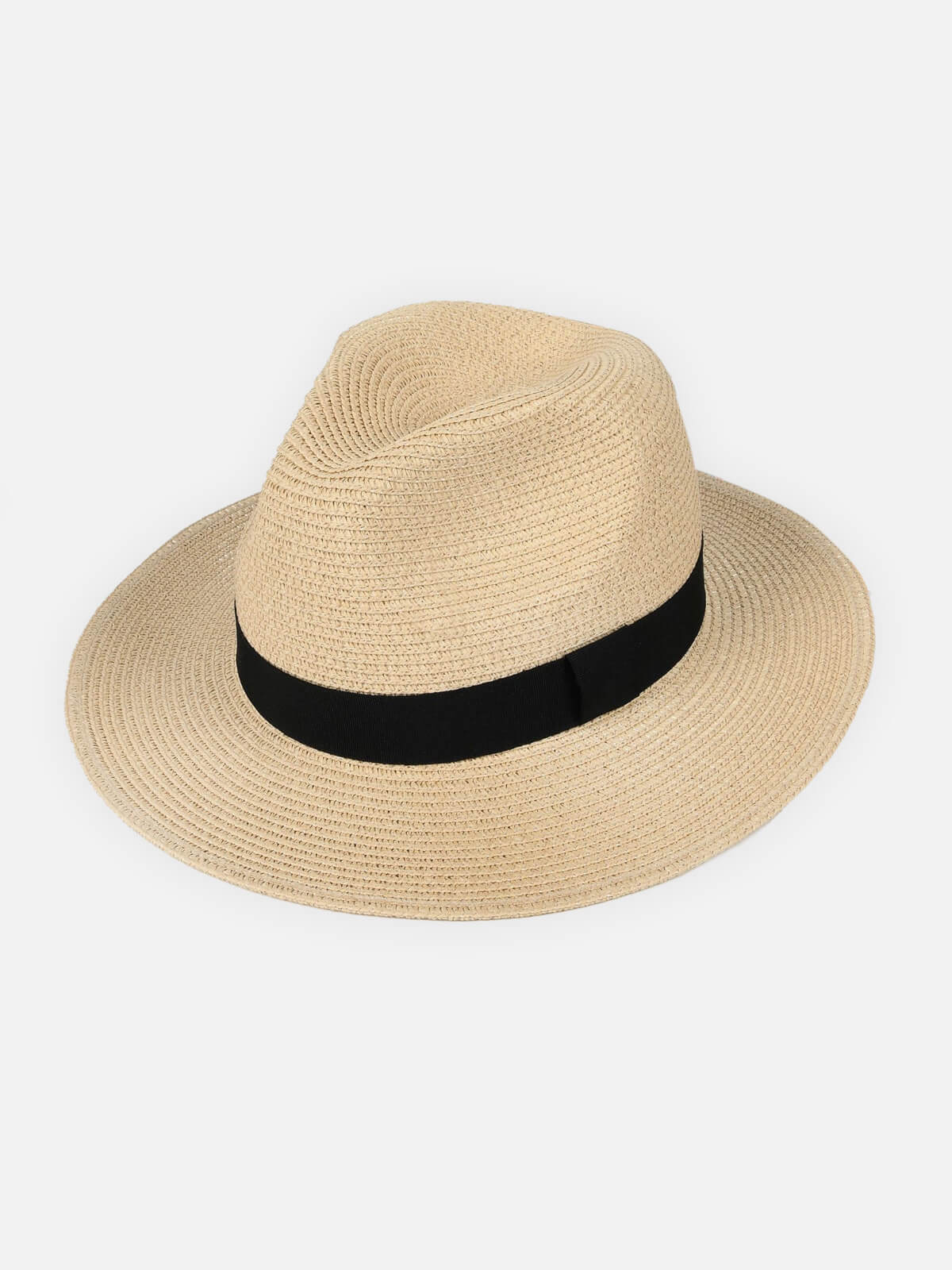 Classic Straw Fedora Hat Eleven Oasis