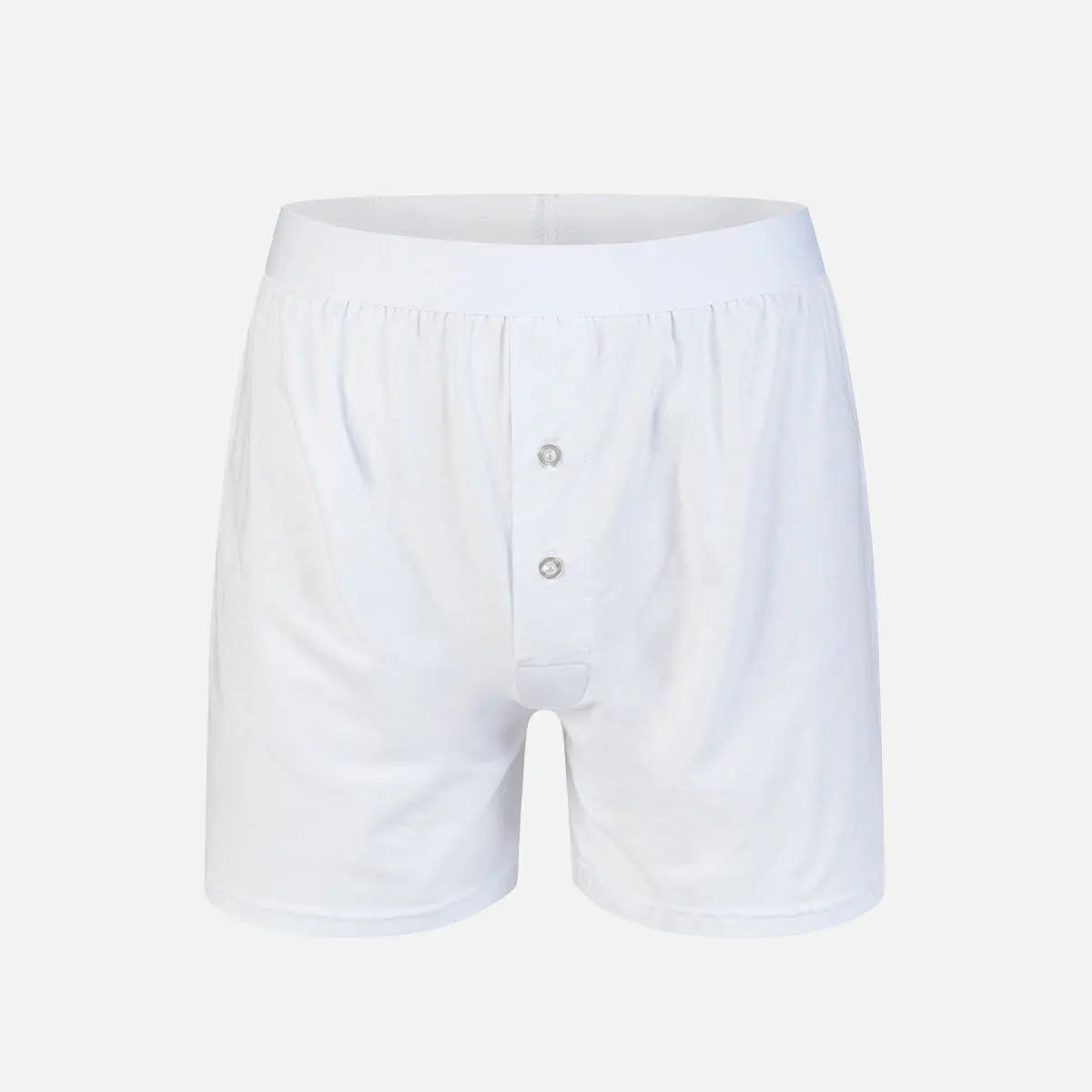 Men's Cotton Stretch Button Fly Boxer Eleven Oasis