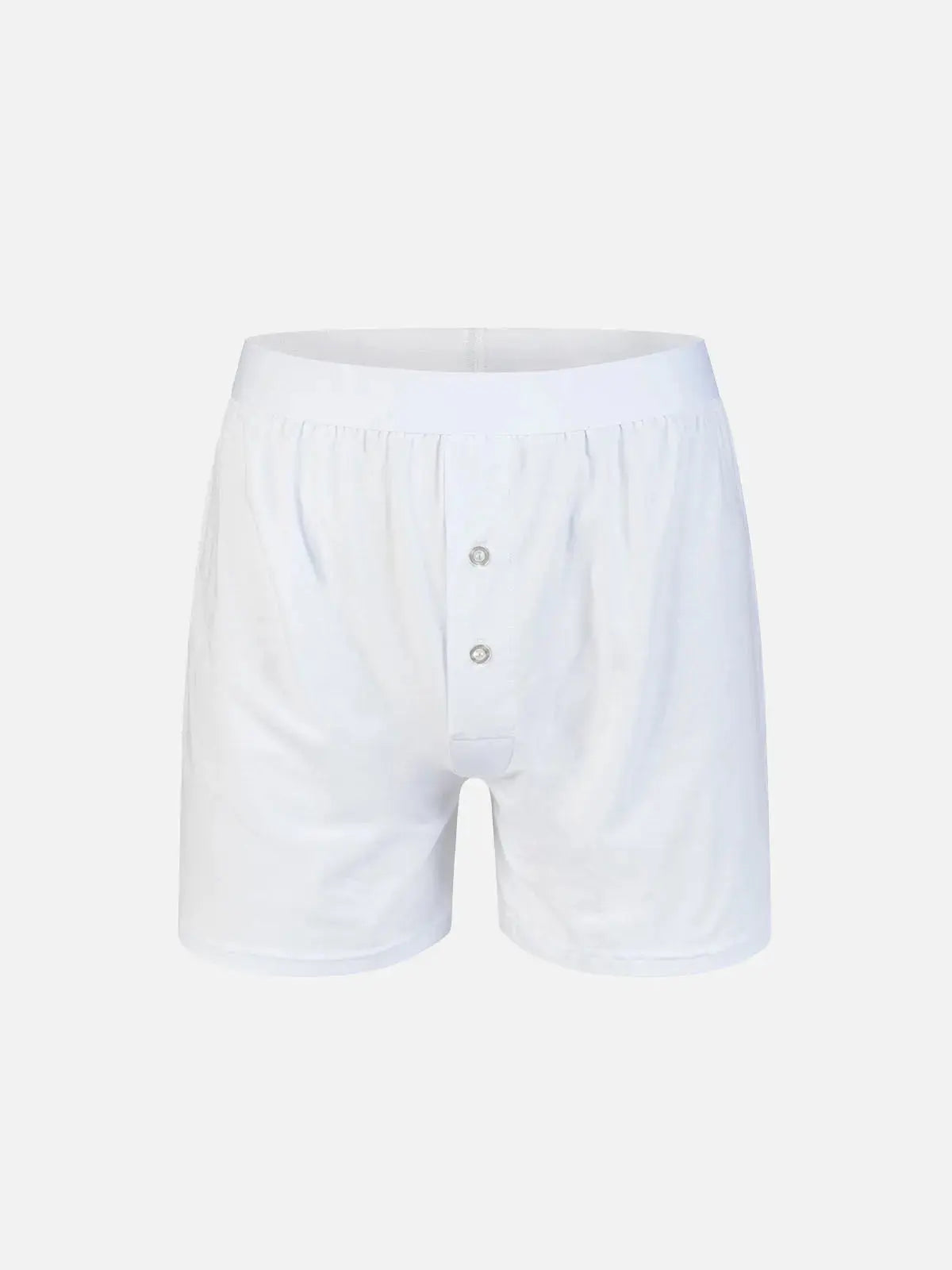Men's Cotton Stretch Button Fly Boxer Eleven Oasis