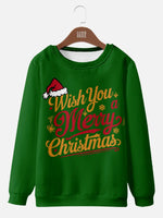 Wish You A Merry Christmas Green Sweatshirt, mens short sleeve shirts?¡§o?big and tall mens shirts?¡§o?short sleeve shirts for men?¡§o?mens 4xl shirts?¡§o?casual short sleeve shirts