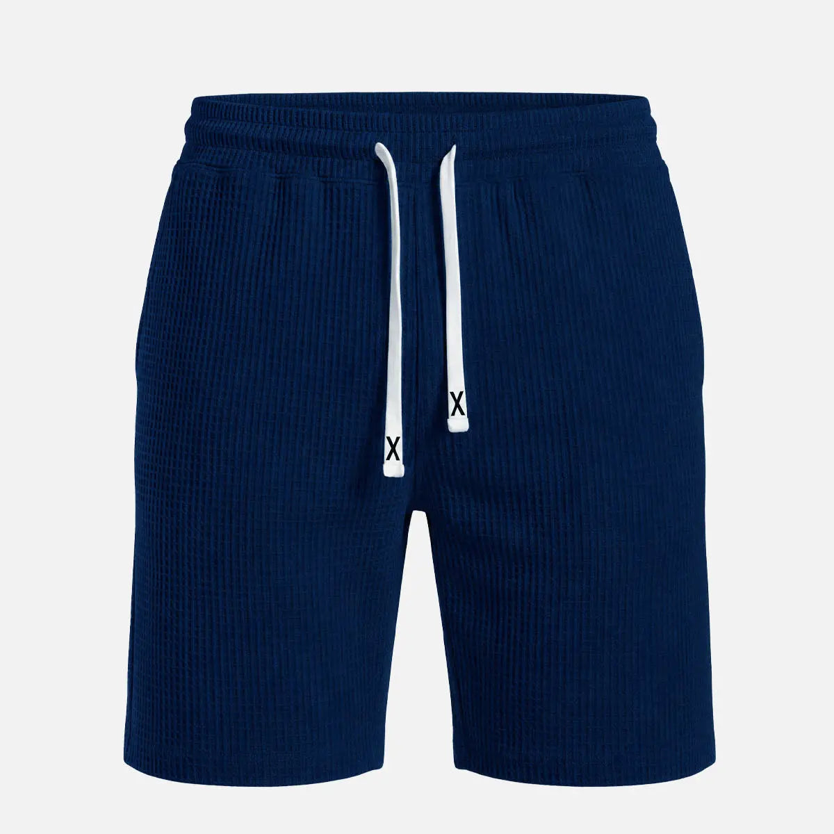 Men's Waffle Knit Drawstring Shorts Eleven Oasis