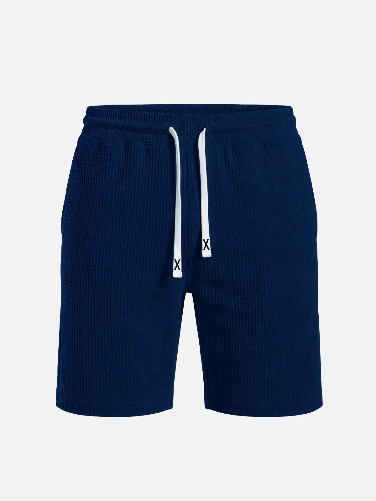 Men's Waffle Knit Drawstring Shorts Eleven Oasis