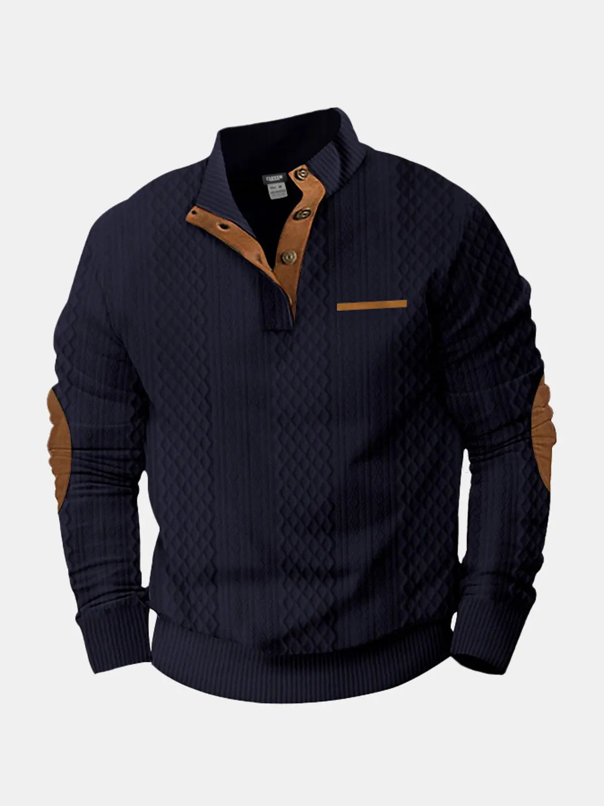 Men's Cable Knit Pullover Sweater ElevenOasis