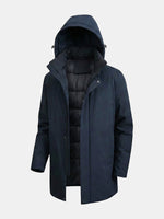 Men's Winter Hooded Parka Jacket ElevenOasis