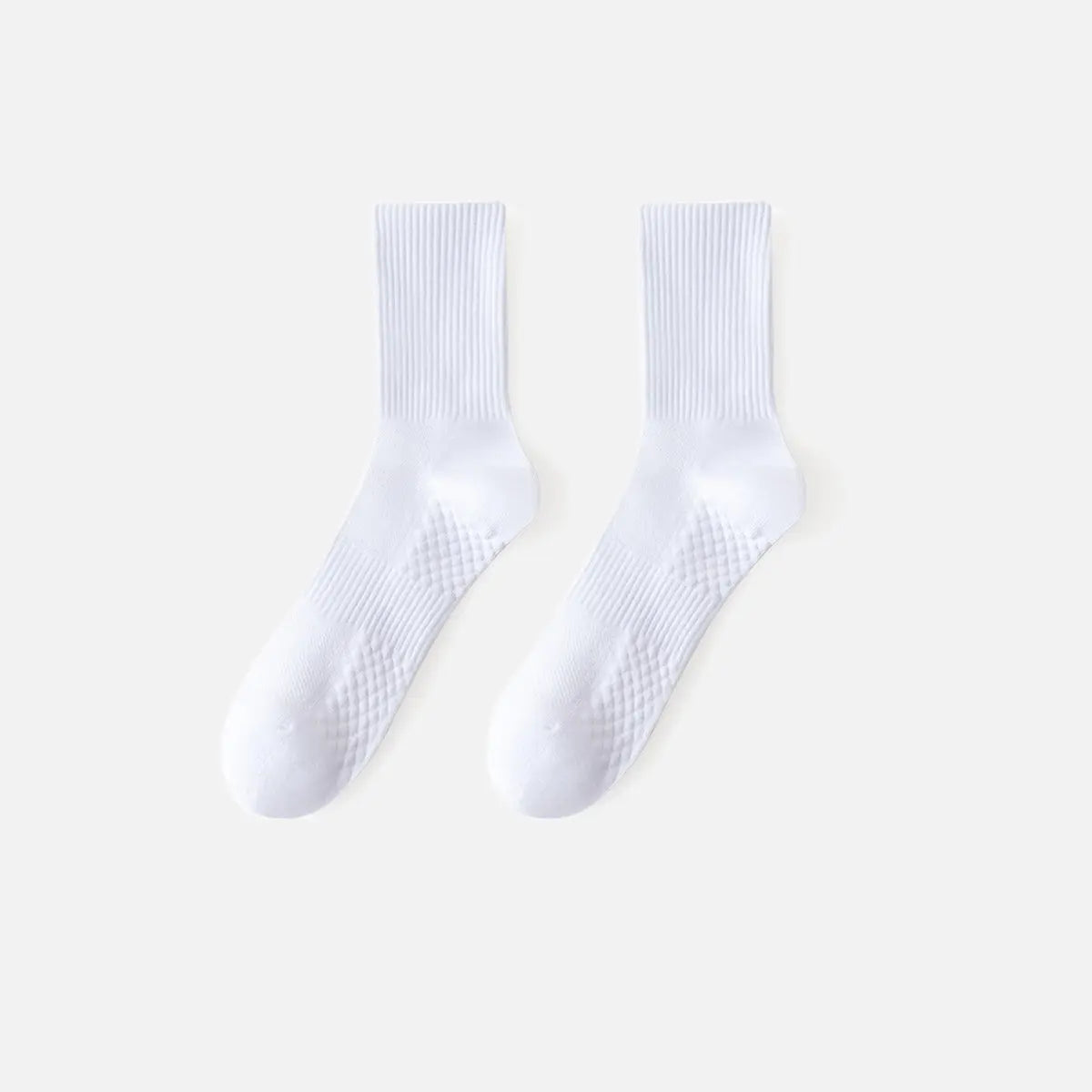 Men's Extended Size Athletic Crew Socks 4-Pack Eleven Oasis