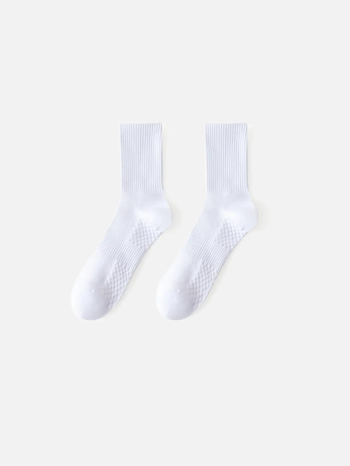 Men's Extended Size Athletic Crew Socks 4-Pack Eleven Oasis