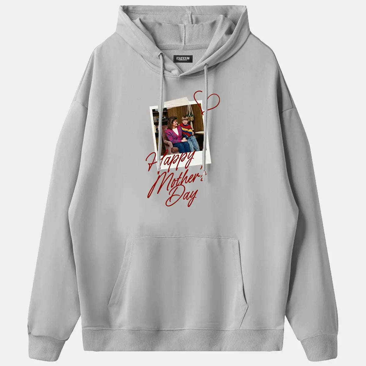 Custom Mother's Day Photo Hoodie Eleven Oasis