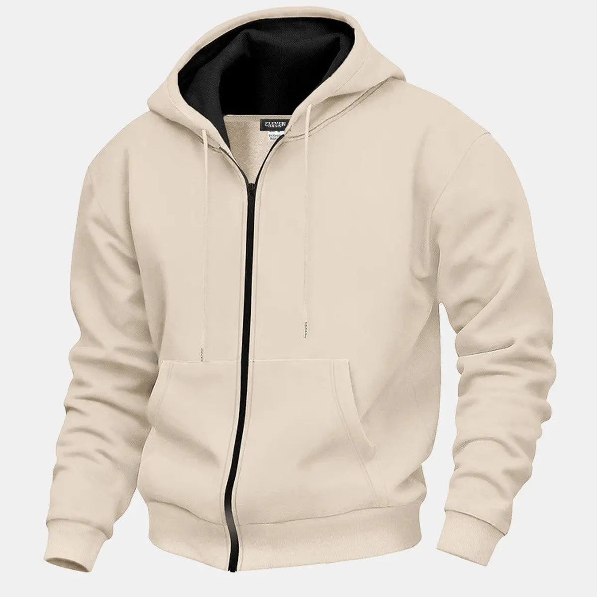 Men's Classic Everyday Zip-Up Hoodie ElevenOasis