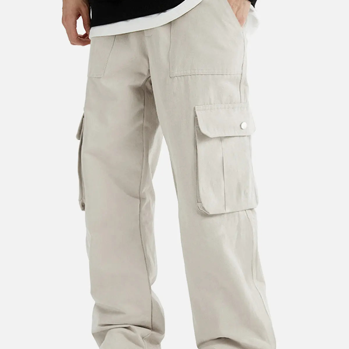Men's Cargo Pants Straight Leg Casual Trousers Eleven Oasis