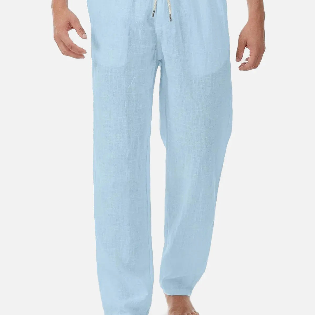 Men's Printed Solid Color Casual Long Pants ElevenOasis