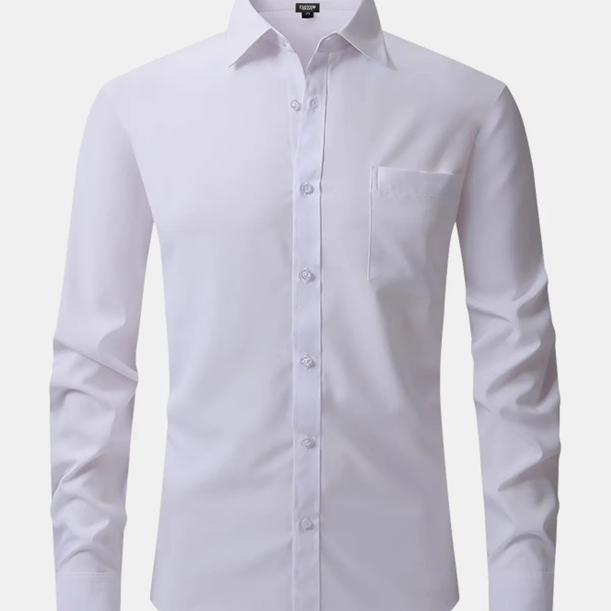 Men's Business Casual Long Sleeve Shirt ElevenOasis