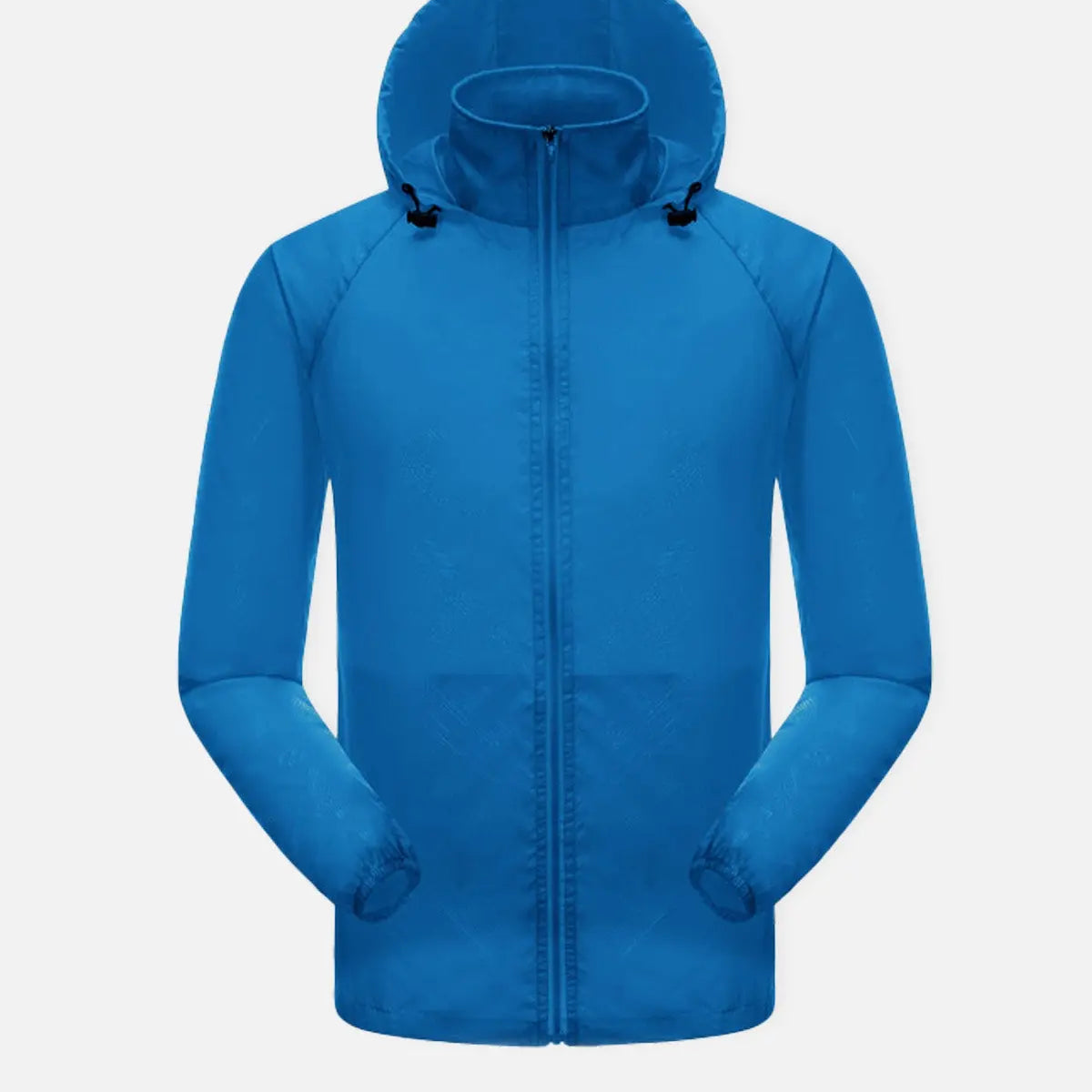 Men's Slim Fit Packable Hooded Outdoor Jacket Eleven Oasis