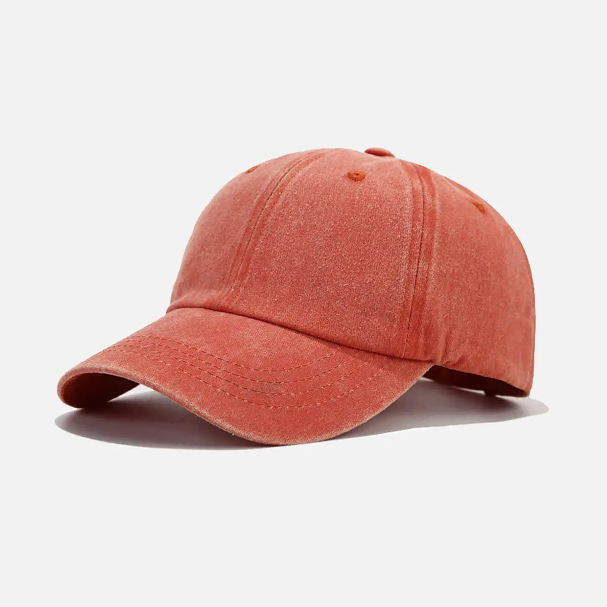 Washed Cotton Adjustable Baseball Cap ElevenOasis