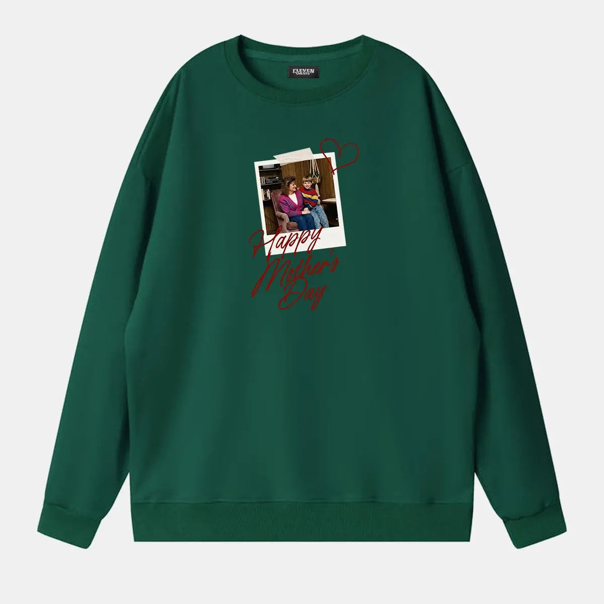Custom Mother's Day Photo Sweatshirt Eleven Oasis