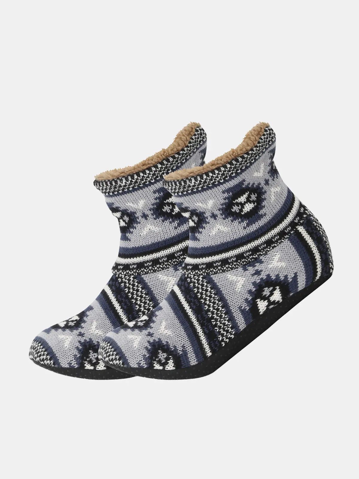 Thick Cushioned Mid-Length Slipper Socks Eleven Oasis