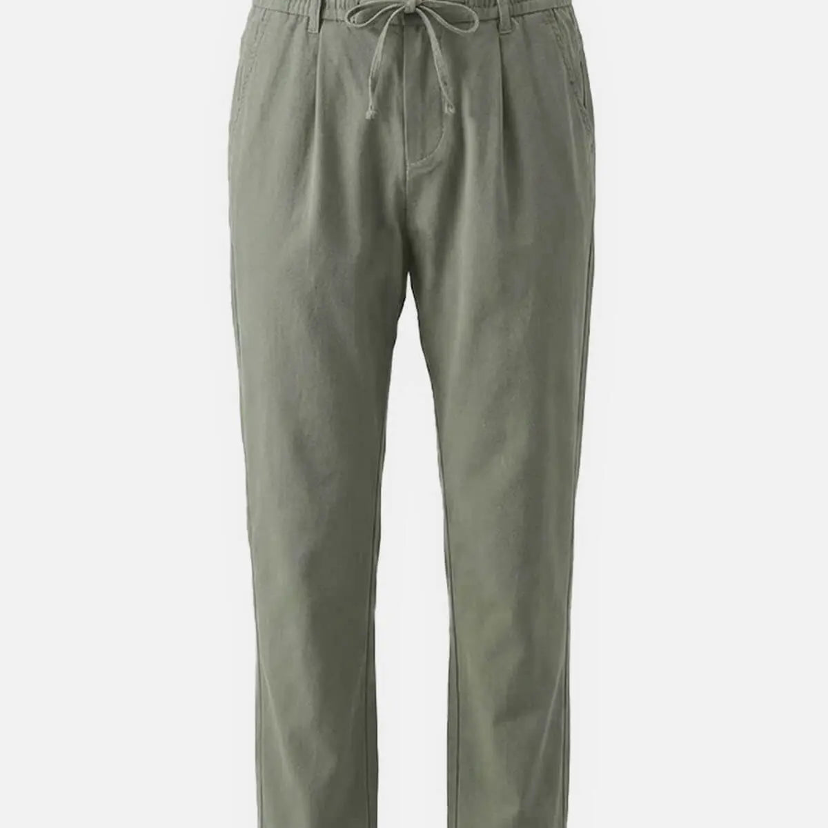Men's Casual Elastic Waist Full Length Pants ElevenOasis