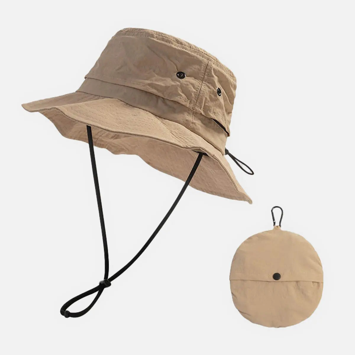Men's Packable Outdoor Bucket Hat with Chin Strap Eleven Oasis