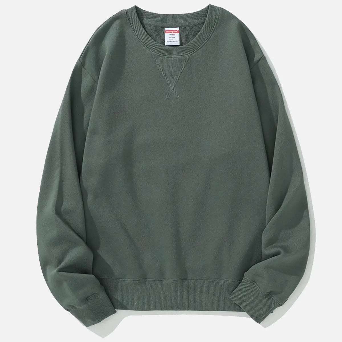 Men's Classic Vintage Detail Crew Neck Sweatshirt ElevenOasis