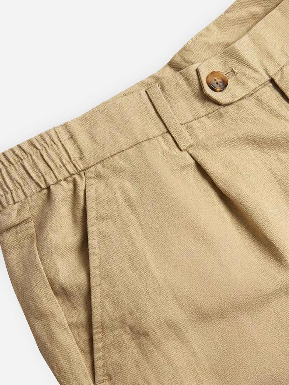 Men's Classic Pleated Casual Shorts ElevenOasis