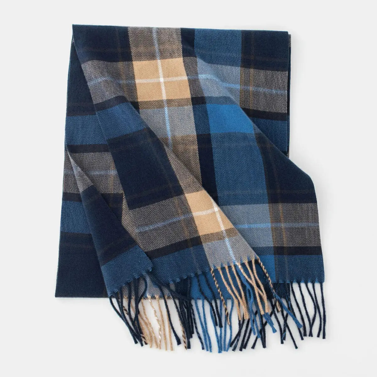 Ultra Soft Plaid Winter Scarf ElevenOasis