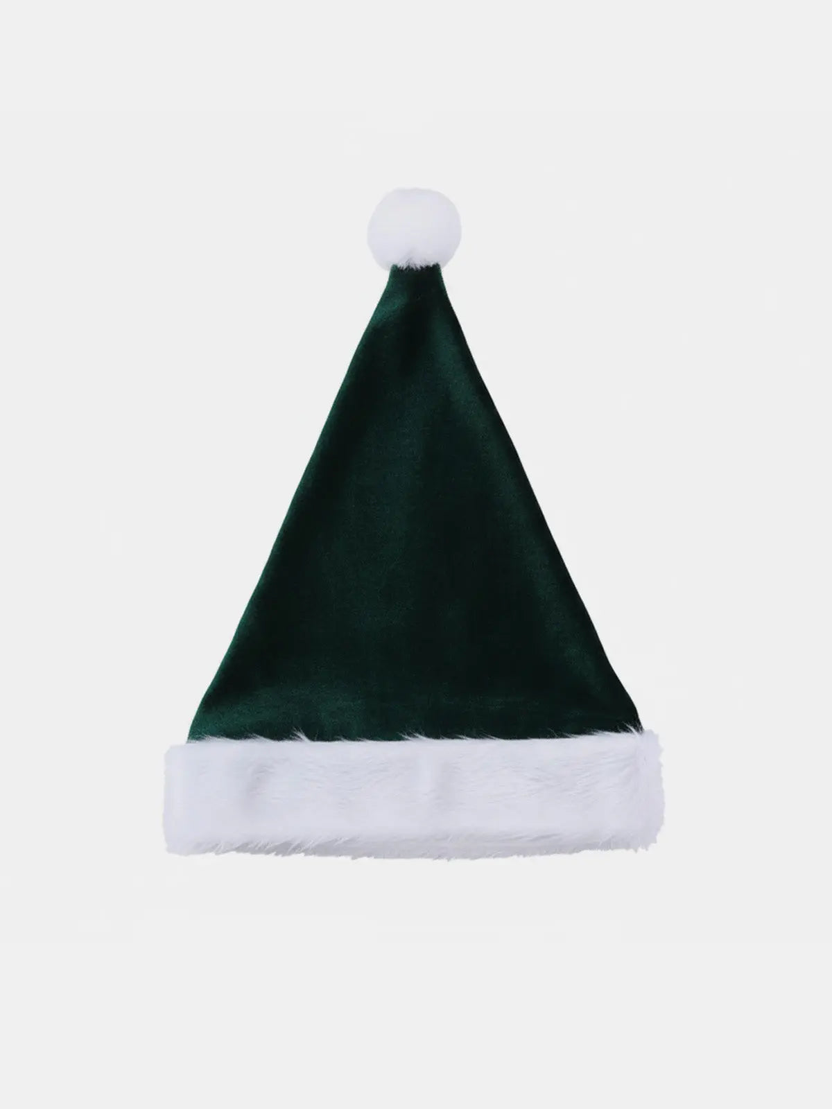 Playful Santa Faux-Fur Holiday Hat ElevenOasis