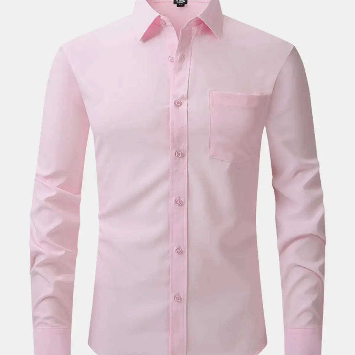 Men's Business Casual Long Sleeve Shirt ElevenOasis