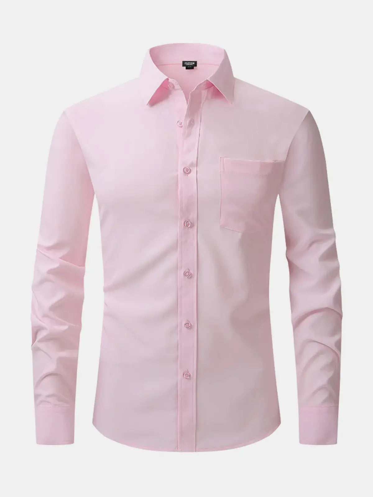 Men's Business Casual Long Sleeve Shirt ElevenOasis