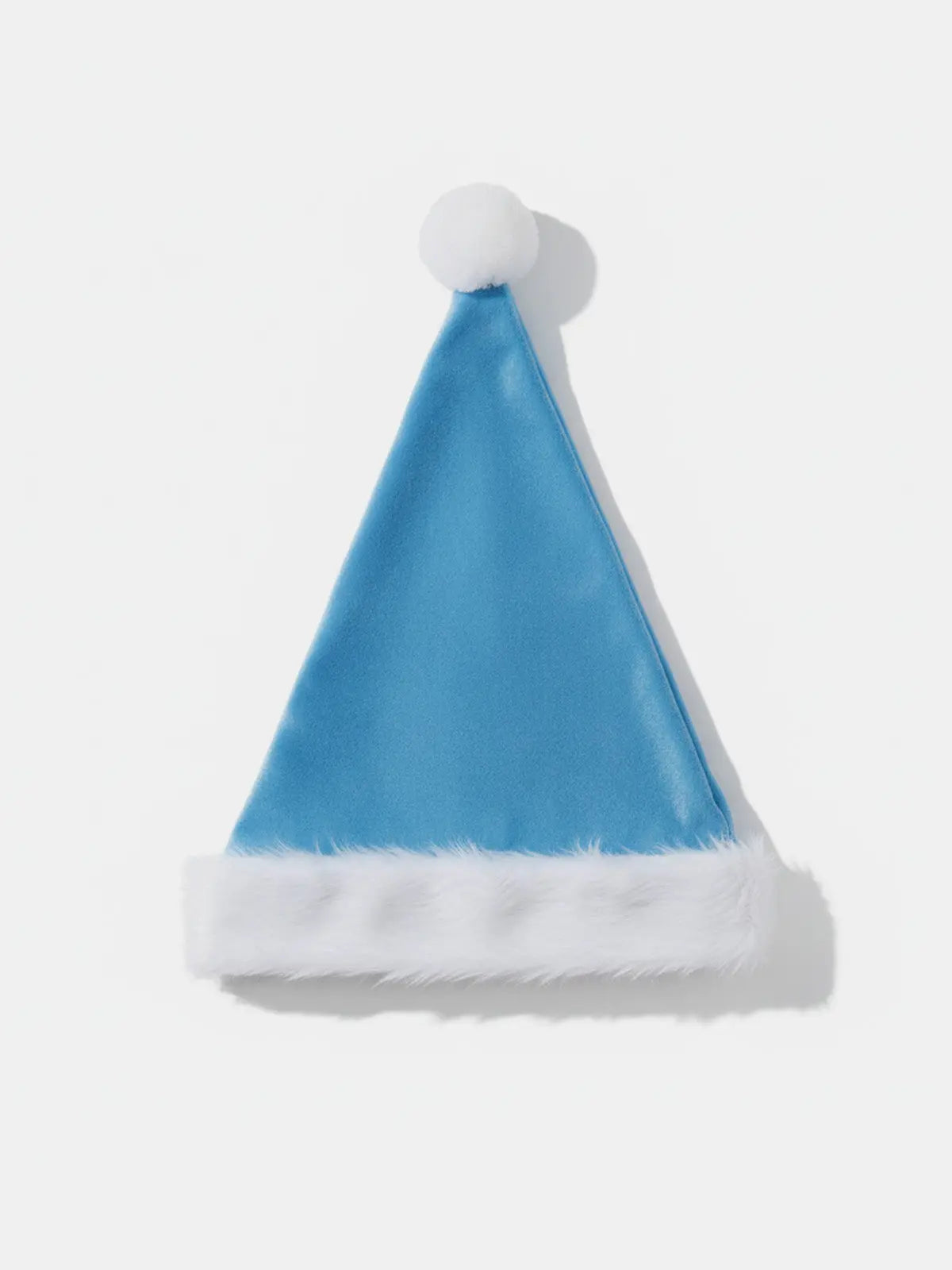Playful Santa Faux-Fur Holiday Hat ElevenOasis
