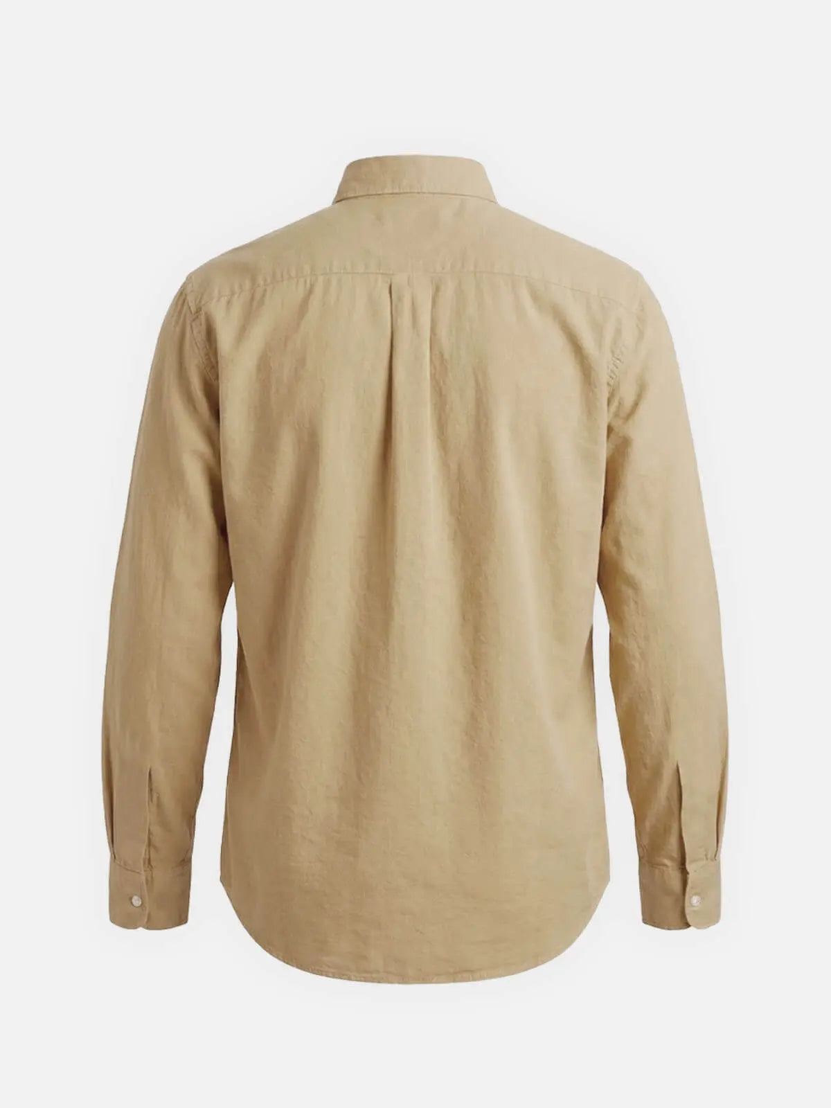 Men's Classic Cotton Button Down Long Sleeve Shirt ElevenOasis