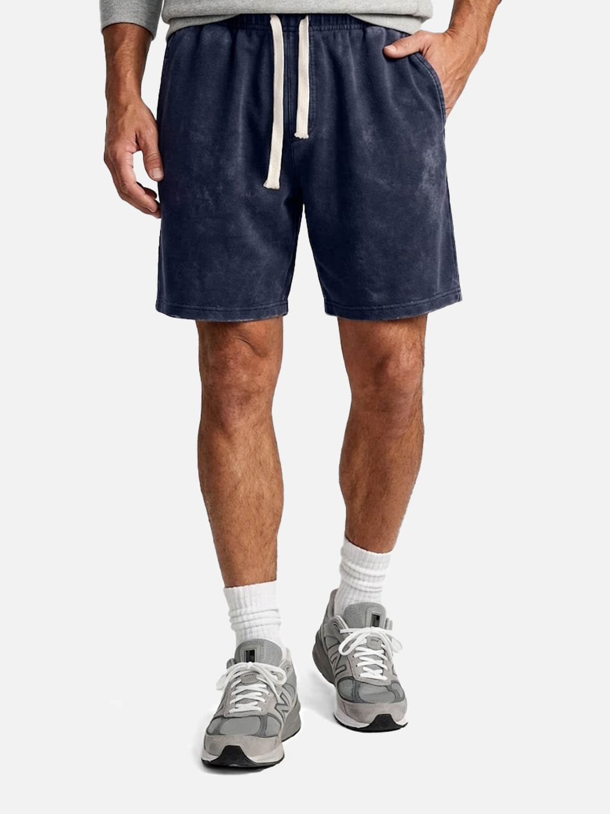 Men's Washed Cotton Drawstring Shorts ElevenOasis