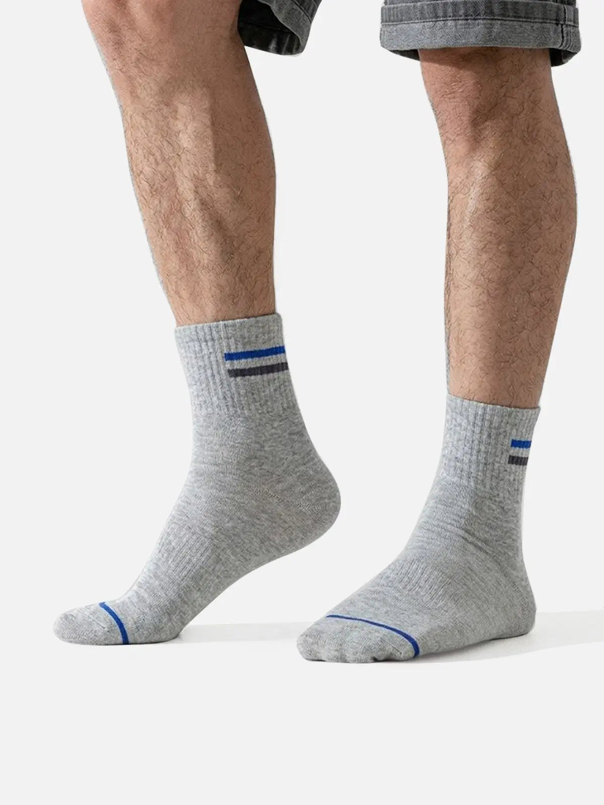 Men's All-Season Crew Socks 5-Pack Eleven Oasis