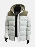 Men's Colorblock Winter Insulated Jacket Eleven Oasis