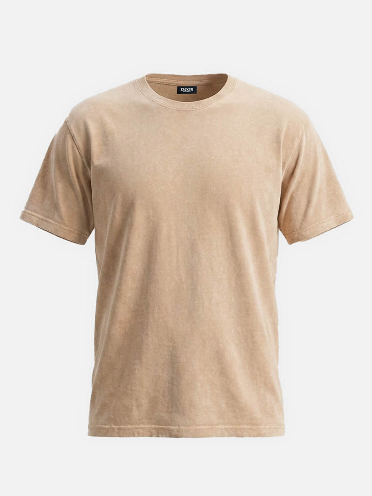 Men's Washed Cotton Short Sleeve T-Shirt Eleven Oasis