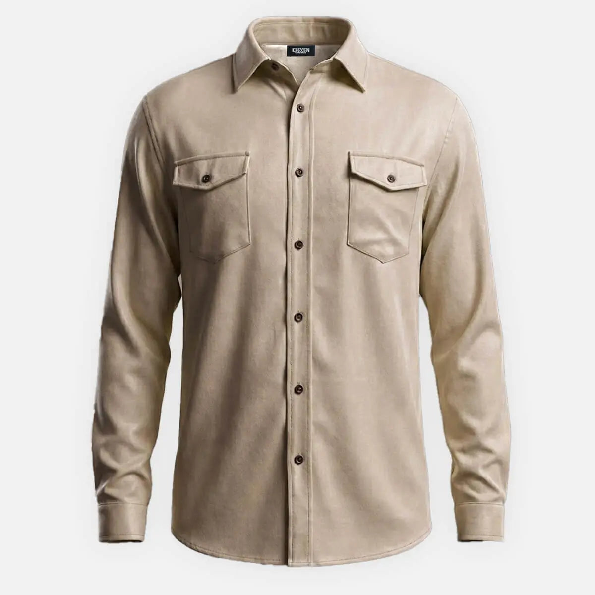 Men's Classic Utility Long Sleeve Shirt ElevenOasis