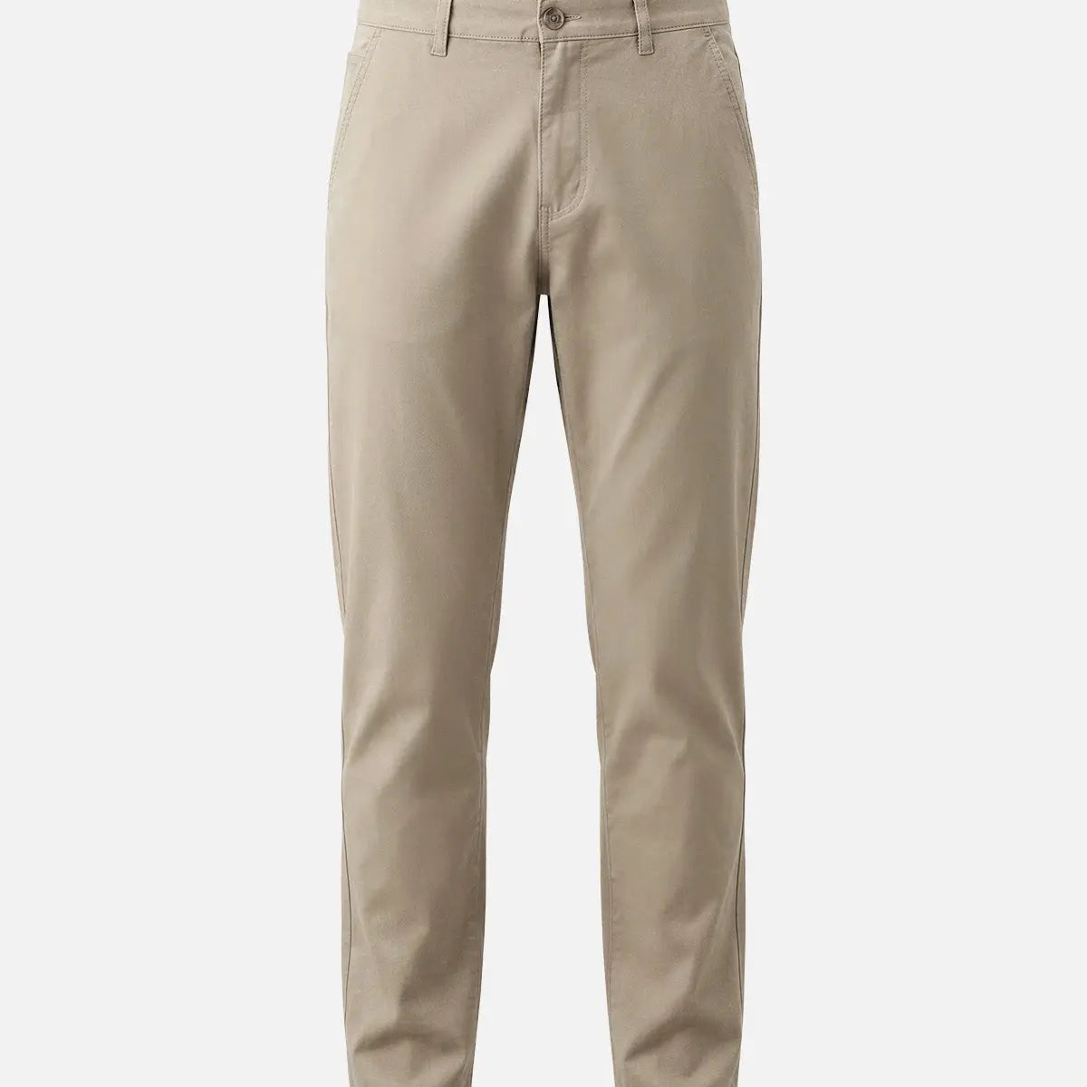 Men's Buttoned Welt Pocket Tapered Stretch Cotton Chino Pants ElevenOasis