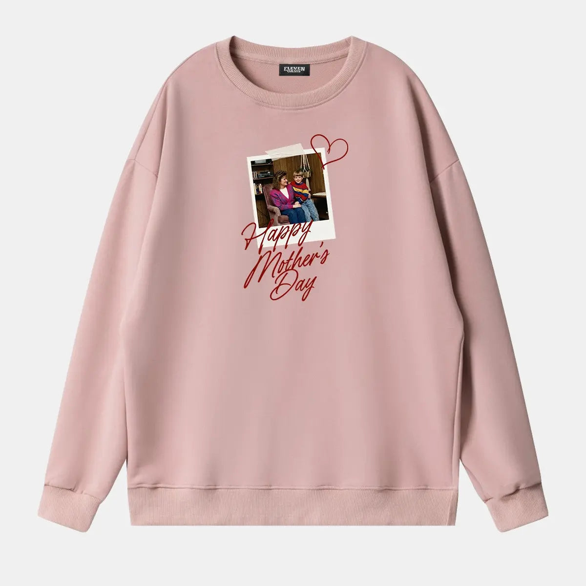 Custom Mother's Day Photo Sweatshirt Eleven Oasis