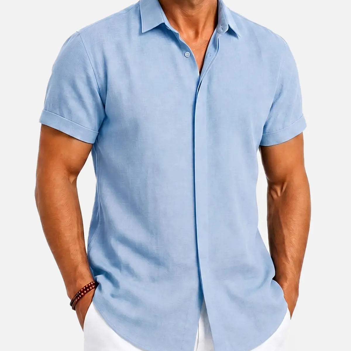 Men's FlexComfort™ Classic Short Sleeve Shirt ElevenOasis