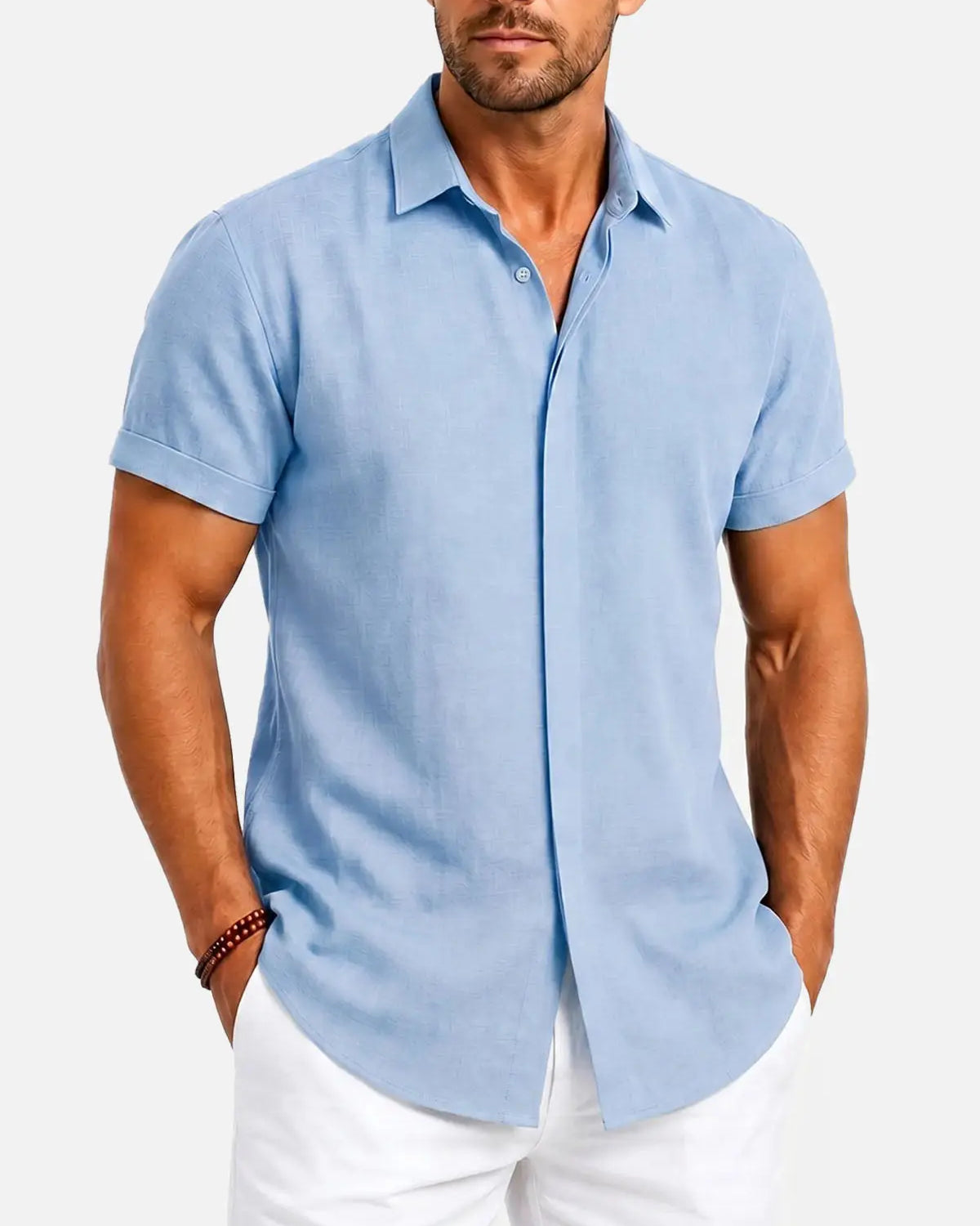 Men's FlexComfort? Classic Short Sleeve Shirt ElevenOasis