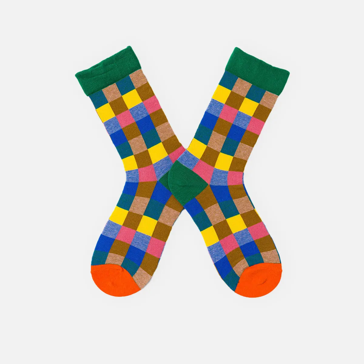 Men's Patterned Crew Socks Eleven Oasis