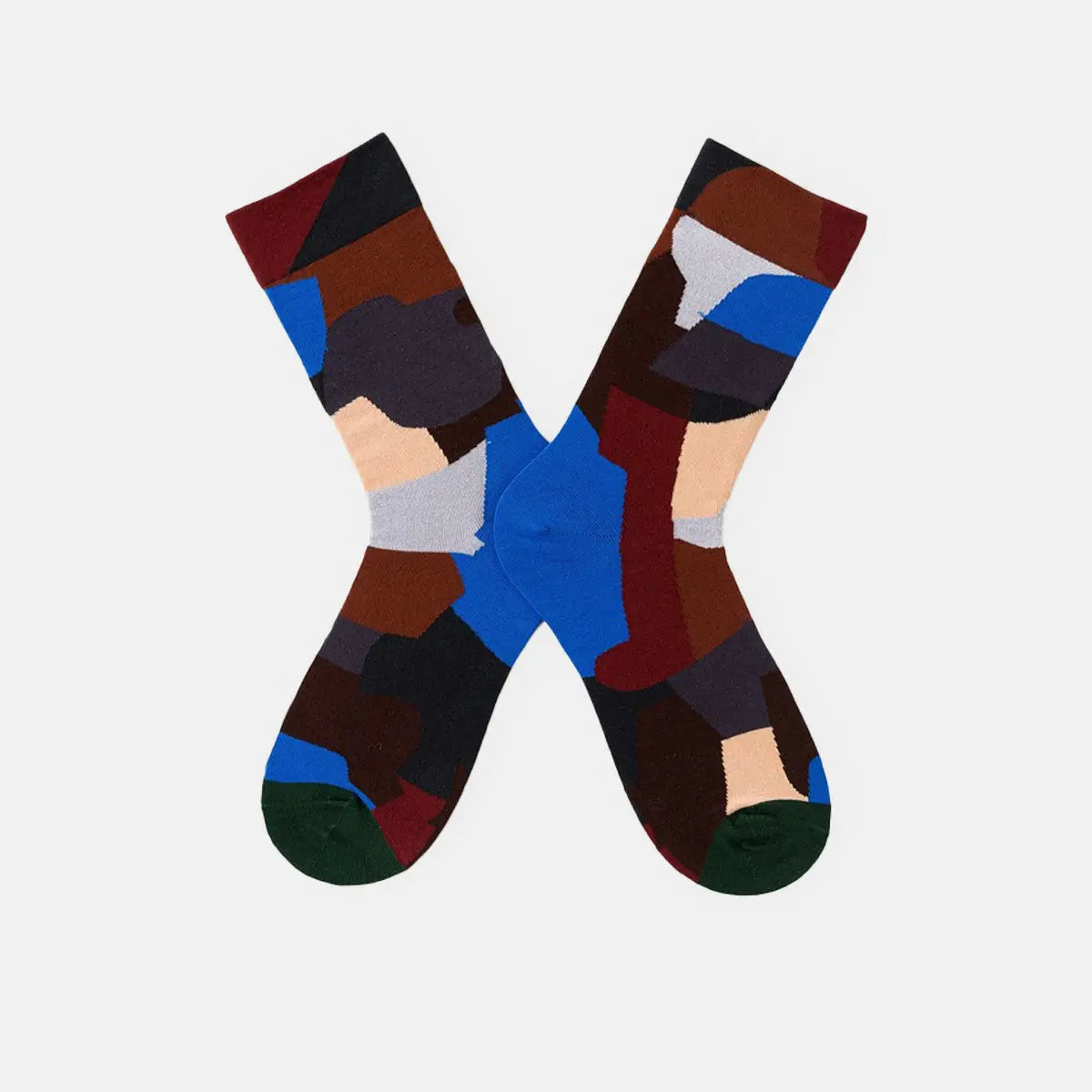 Men's Patterned Crew Socks Eleven Oasis