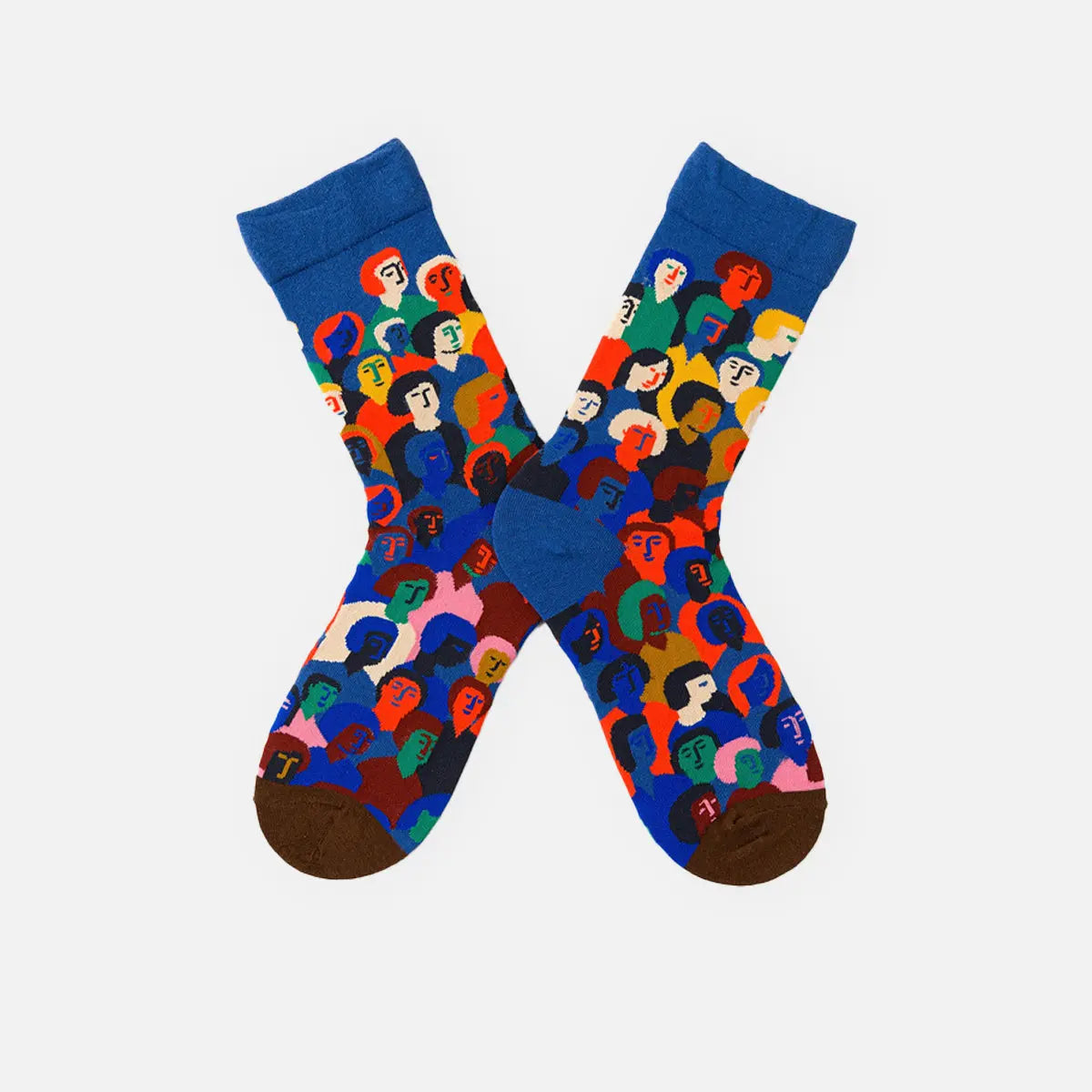 Men's Patterned Crew Socks Eleven Oasis