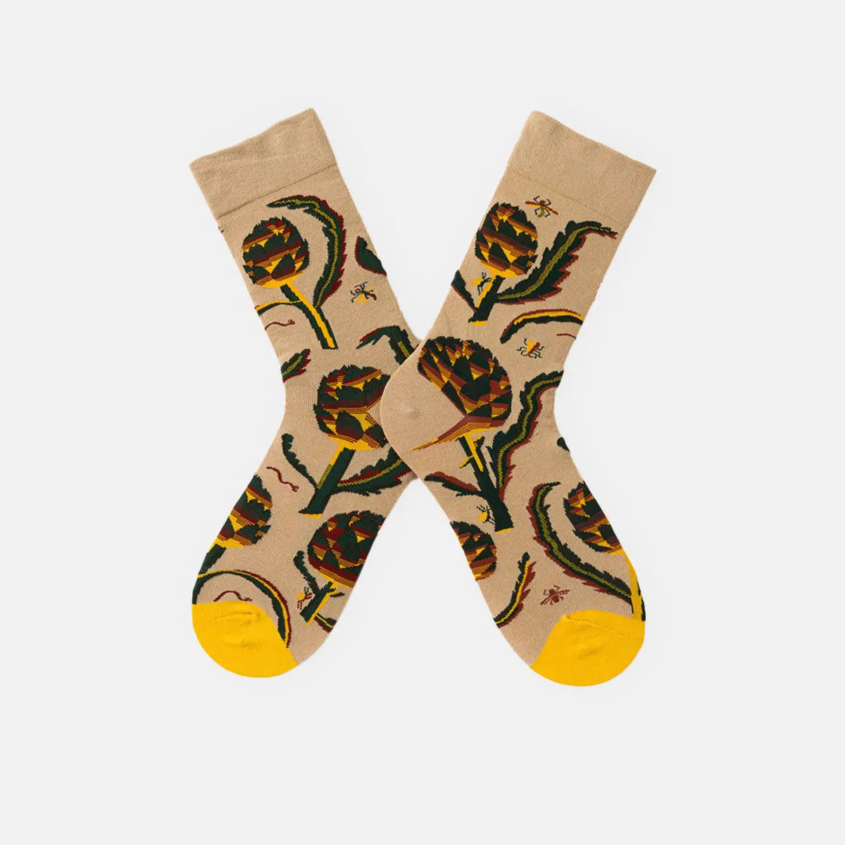 Men's Patterned Crew Socks Eleven Oasis