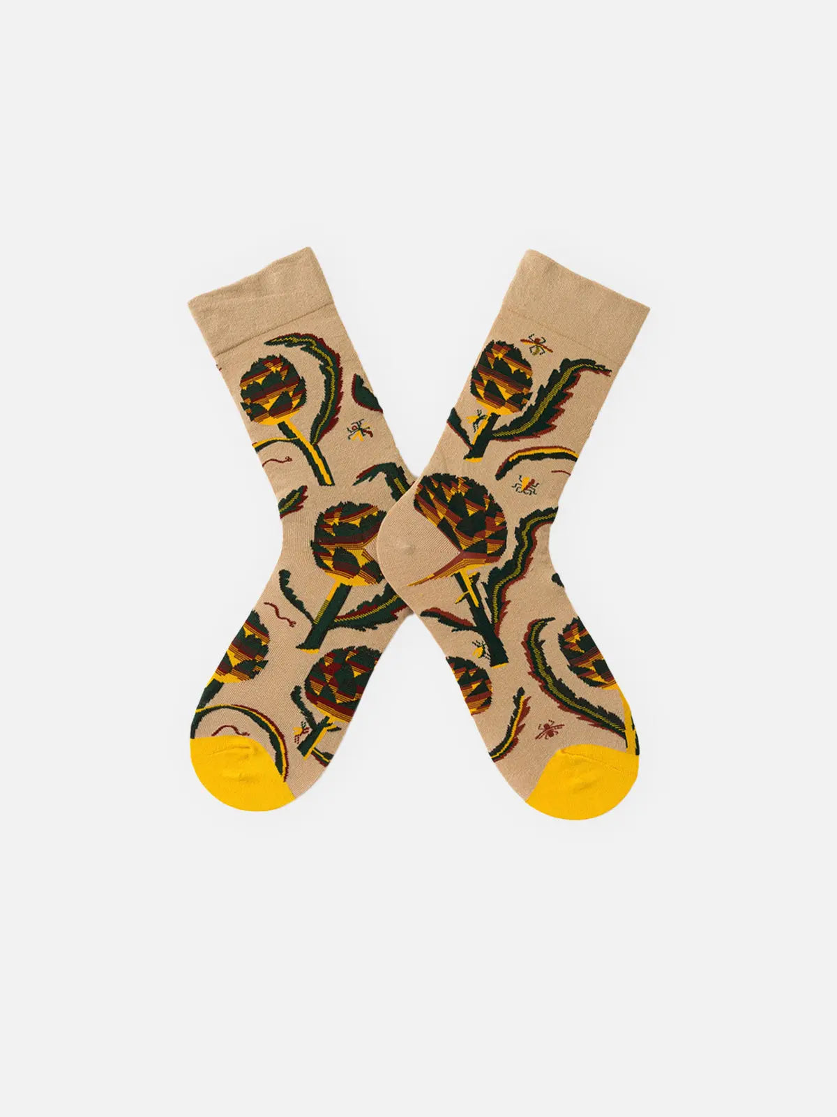 Men's Patterned Crew Socks Eleven Oasis