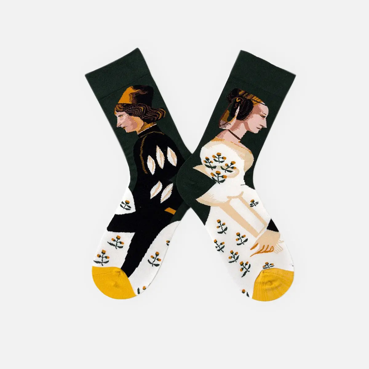 Men's Patterned Crew Socks Eleven Oasis