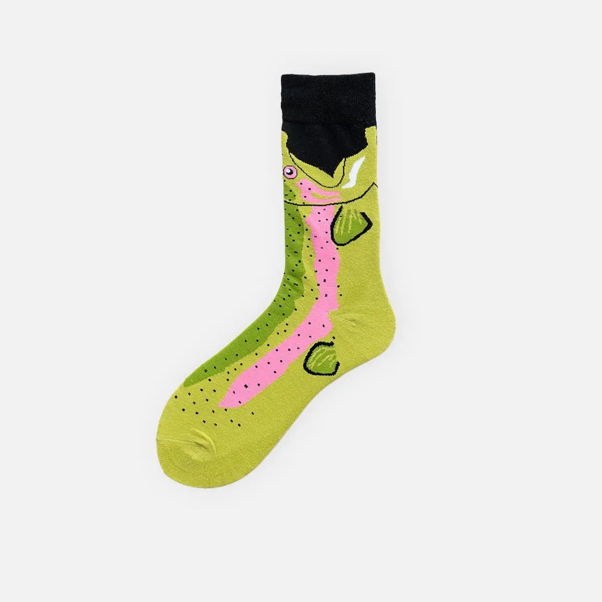 Men's Ocean Pattern Crew Socks Eleven Oasis