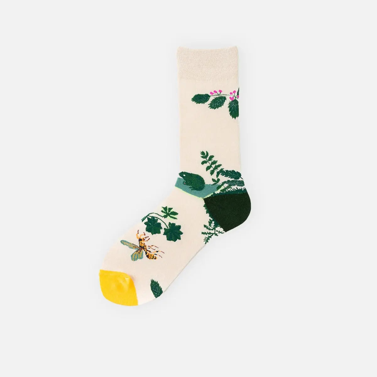 Men's Animal Pattern Crew Socks Eleven Oasis