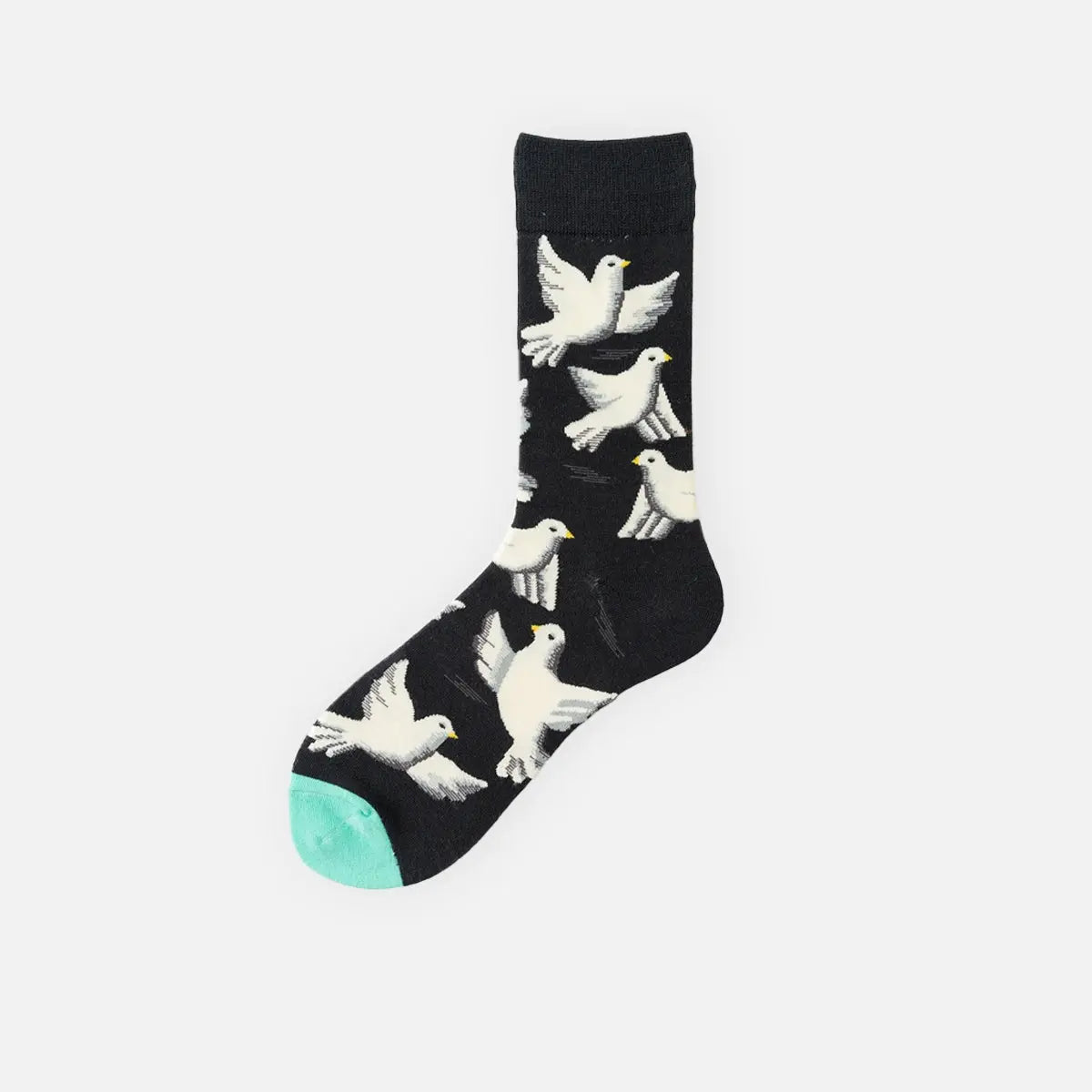 Men's Animal Pattern Crew Socks Eleven Oasis