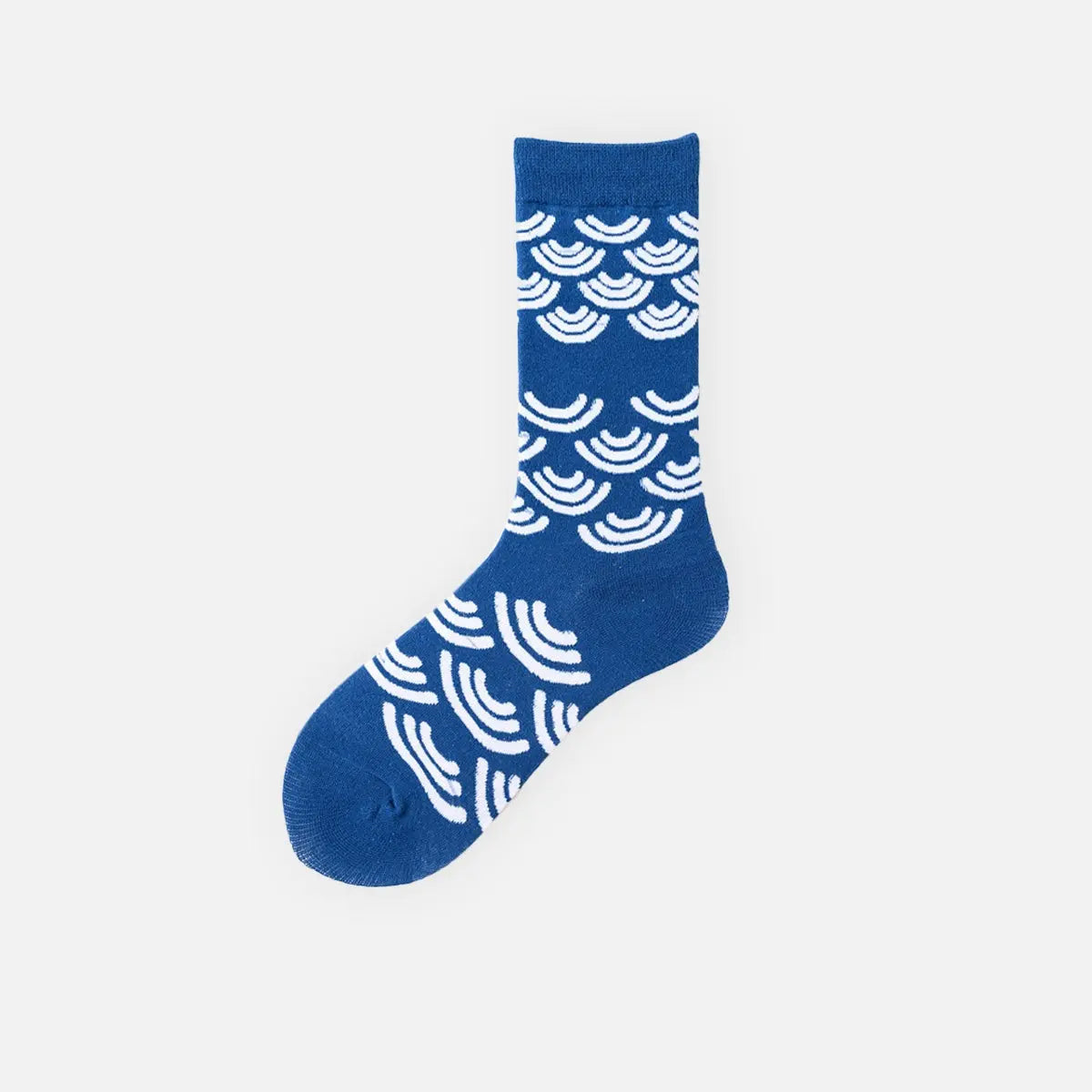 Men's Artistic Pattern Crew Socks Eleven Oasis