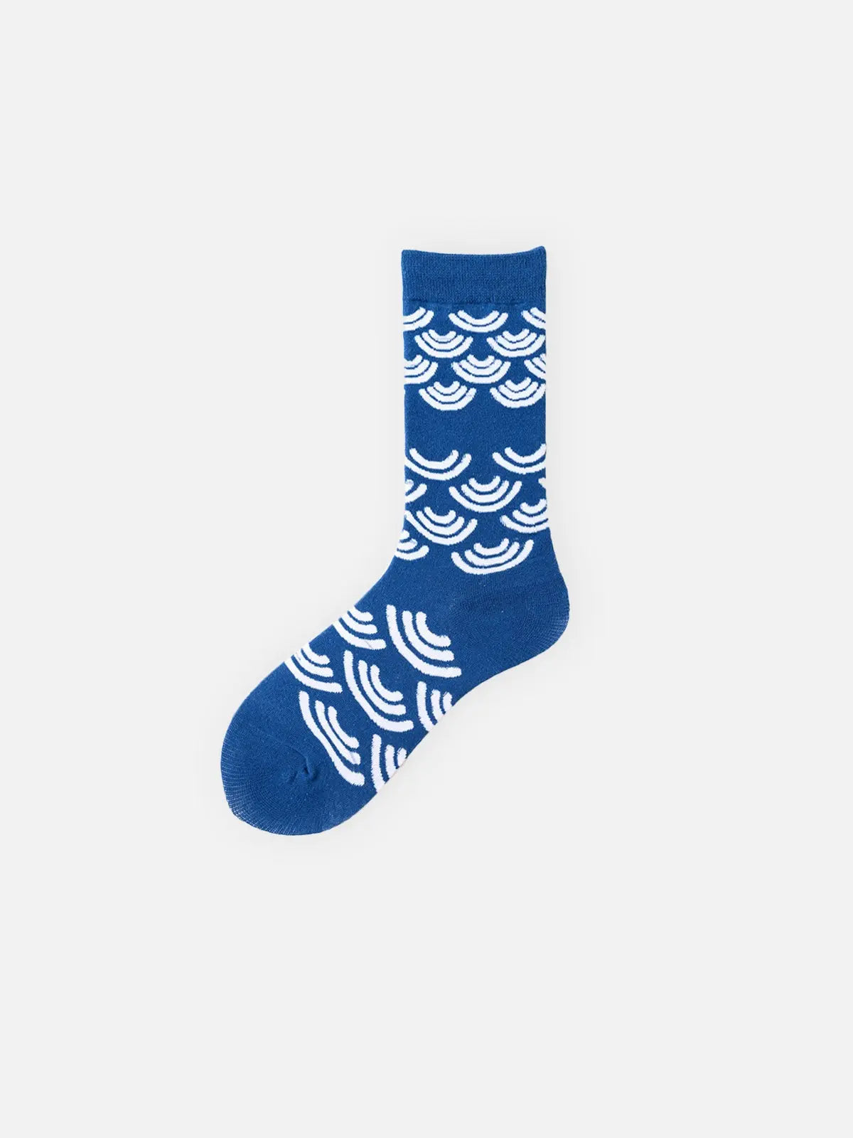 Men's Artistic Pattern Crew Socks Eleven Oasis